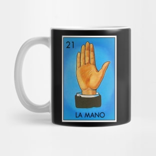 Loteria La Mano Mexican Icon Mug